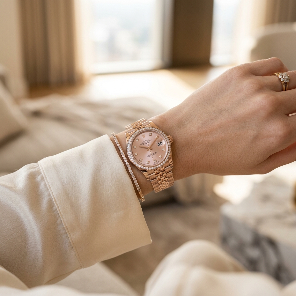 Rolex Lady-Datejust 28 editorial